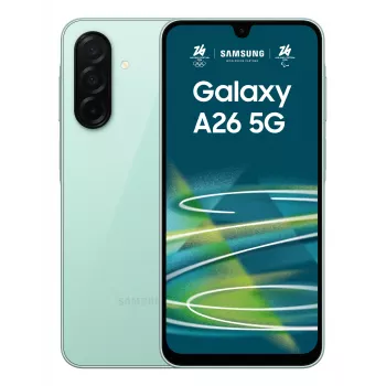 Nutitelefon Samsung Galaxy A26 6,7 tolli 128GB Mint — 6 GB muutmälu, 5000 mAh, Super AMOLED, 120 Hz, IP67