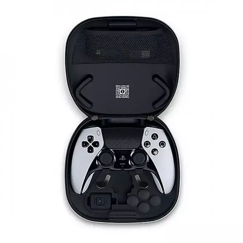 Sony DualSense Edge must, valge Bluetooth-mängupult Analoog/Digitaal PlayStation 5