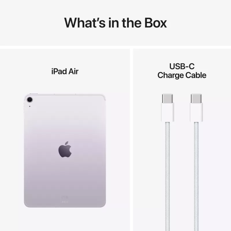 APPLE iPad Air (2025) - M3 - 11 tolli - 7. põlvkond - Wi-Fi + mobiilside - 128 GB - lilla