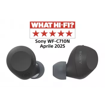 Sony WFC710NB.CE7, True Wireless Stereo (TWS), Kõned/Muusika, 20 - 20000 Hz, 48.4 g, Peakomplekt, Must