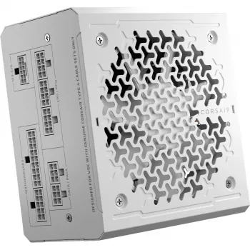 CORSAIR toiteplokk - Rme SeriesT Rm750e - täielikult modulaarne, madala müratasemega ATX - valge