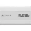 CORSAIR toiteplokk - Rme SeriesT Rm750e - täielikult modulaarne, madala müratasemega ATX - valge