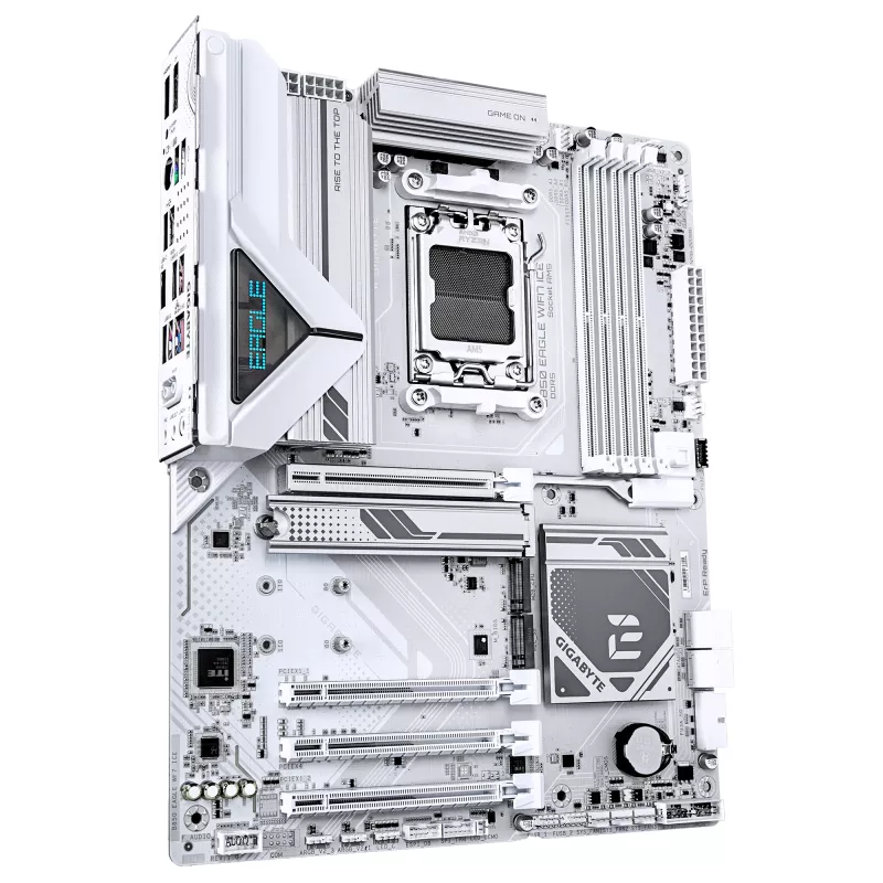 Emaplaat GIGABYTE B850 EAGLE WIFI7 ICE, AMD B850, Socket AM5, ATX