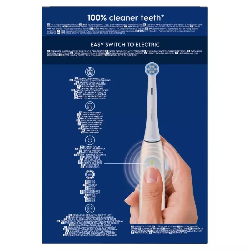 Elektriline hambahari Oral-B iO Series 2 Duo Must Pink laetav nutika survetunduriga
