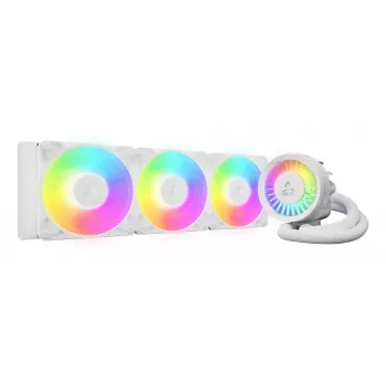 ARCTIC Liquid Freezer III Pro 360 A-RGB (Valge) - Mitmekülgselt ühilduv all-in-one protsessori vesijahuti A-RGB-ga