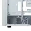 PC-korpus Cooler Master Elite 502 Midi Tower valge — ATX, 3x 120 mm ees, 120 mm taga, toiteplokk all, toetab 2.5 tolli/3.5 tolli kettaid