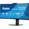 iiyama ProLite XCB3497WQSNPH-B1 arvutimonitor 86,4 cm (34 tolli) 3440 x 1440 pikslit UltraWide Quad HD LED must