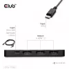 CLUB3D DisplayPort™ Triple HDMI™ 8K60Hz jaotur, DisplayPort, HDMI, 2.1b/1.4a, 13,5 Mbit/s, 120 Hz, 3840 x 2160, 7680 x 4320