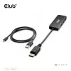 CLUB3D DisplayPort™ Triple HDMI™ 8K60Hz jaotur, DisplayPort, HDMI, 2.1b/1.4a, 13,5 Mbit/s, 120 Hz, 3840 x 2160, 7680 x 4320