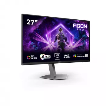 AOC G2 AG276UZD arvutimonitor 67,3 cm (26,5 tolli) 3840 x 2160 pikslit 4K Ultra HD OLED must