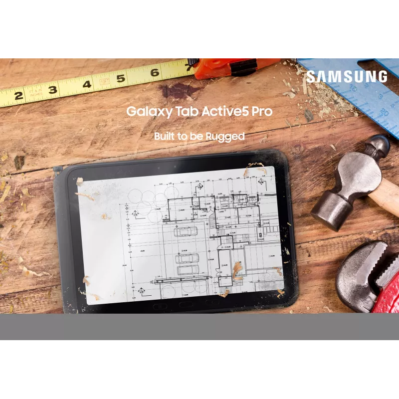 Samsung Galaxy Tab Active5 Pro Active5 Pro 5G Enterprise Edit Snapdragon LTE 256 GB 25,6 cm (10,1 tolli) 8 GB Wi-Fi 6 (802.11ax) Android 15 Roheline
