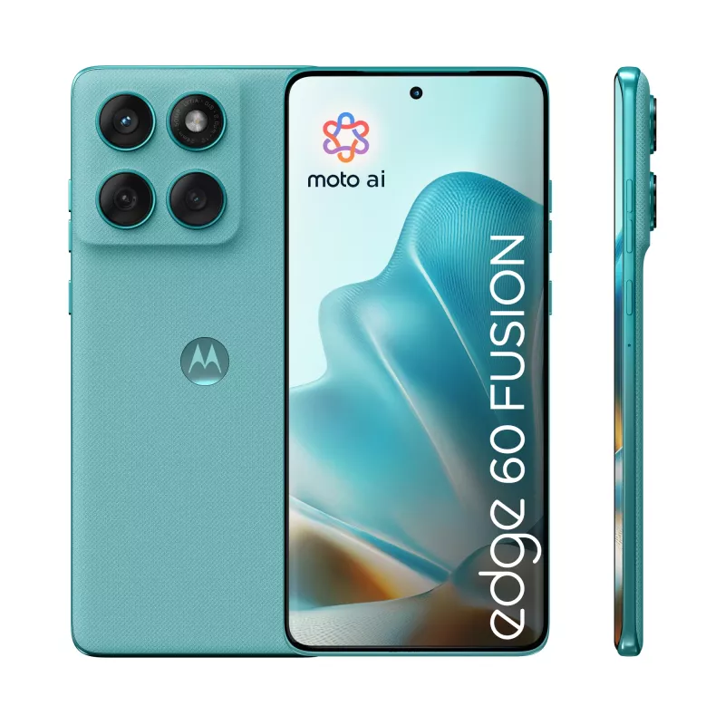 Motorola edge 60 fusion 16,9 cm (6,67 tolli) Dual SIM Android 15 5G USB Type-C 8 GB 256 GB 5200 mAh Türkiissinine