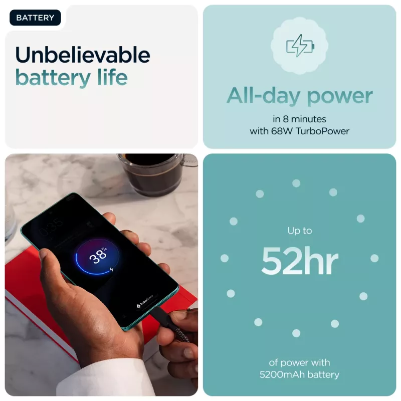 Motorola edge 60 fusion 16,9 cm (6,67 tolli) Dual SIM Android 15 5G USB Type-C 8 GB 256 GB 5200 mAh Türkiissinine