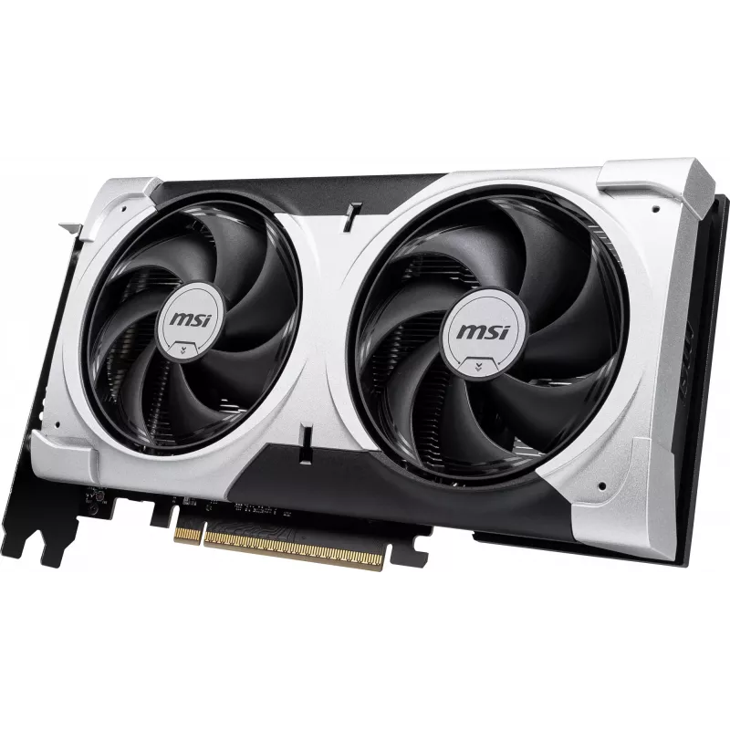 Videokaart MSI GeForce RTX 5060 Ti 8 GB GDDR7, PCIe 5.0, 4608 CUDA, 2602 MHz boost, 128-bit, 2 ventilaatorit, 180W