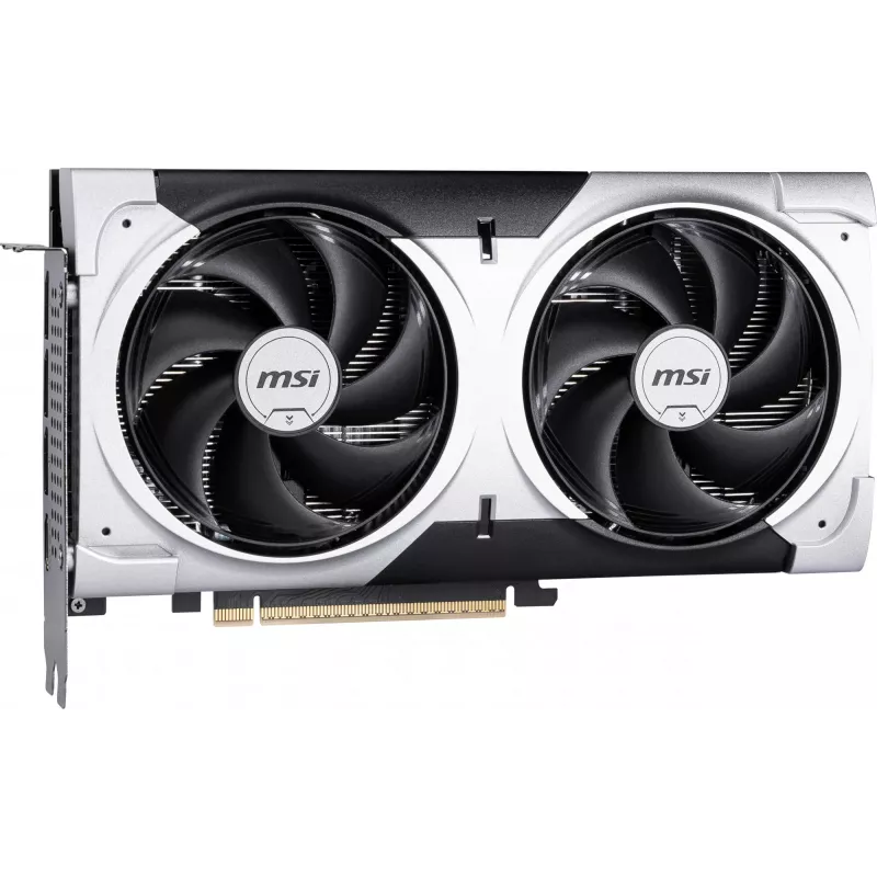 Videokaart MSI GeForce RTX 5060 Ti 8 GB GDDR7, PCIe 5.0, 4608 CUDA, 2602 MHz boost, 128-bit, 2 ventilaatorit, 180W