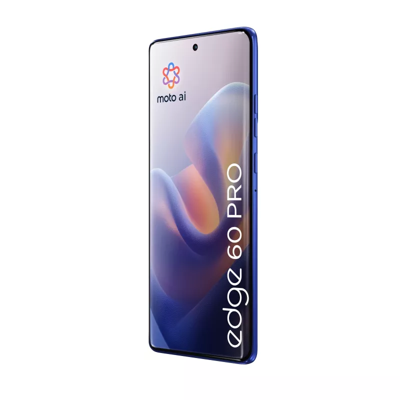 Motorola edge 60 pro 16.9 cm (6.67 tolli) Dual SIM Android 15 5G USB Type-C 12 GB 512 GB 6000 mAh Sinine