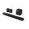 Soundbar Samsung HW-Q990F 11.1.4 kanalit, 756 W, must, juhtmeta subwoofer, HDMI, Wi‑Fi