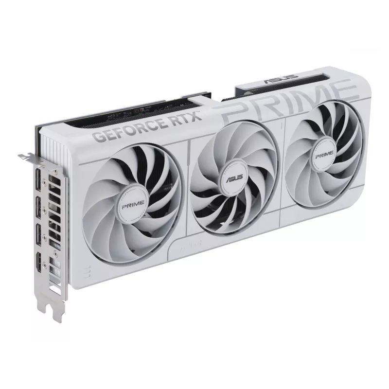 Videokaart ASUS GeForce RTX 5070 12 GB GDDR7, PCIe 5.0, 192-bit, valge, 3 ventilaatorit