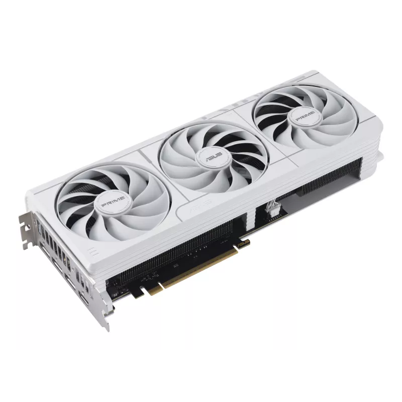 Videokaart ASUS GeForce RTX 5070 12 GB GDDR7, PCIe 5.0, 192-bit, valge, 3 ventilaatorit