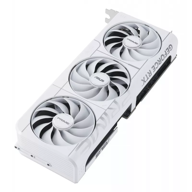 Videokaart ASUS GeForce RTX 5070 12 GB GDDR7, PCIe 5.0, 192-bit, valge, 3 ventilaatorit