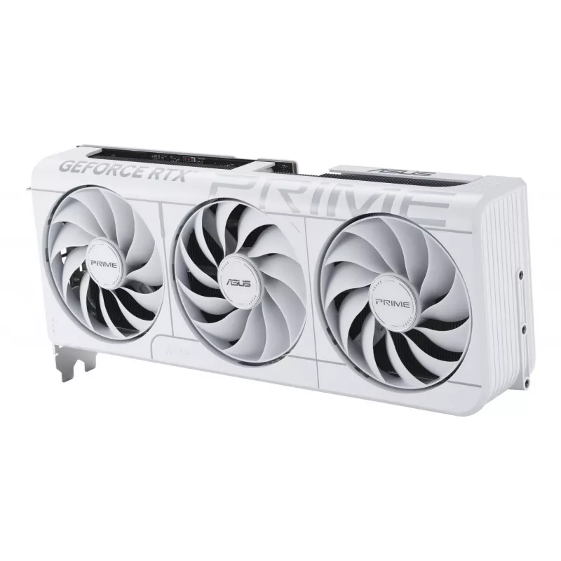 Videokaart ASUS GeForce RTX 5070 12 GB GDDR7, PCIe 5.0, 192-bit, valge, 3 ventilaatorit