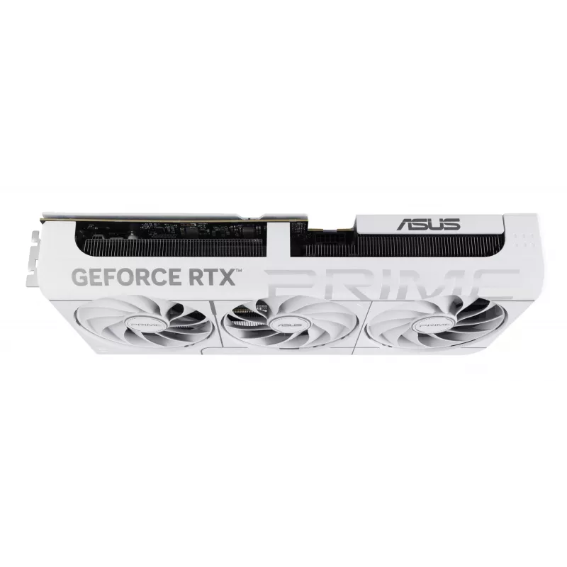 Videokaart ASUS GeForce RTX 5070 12 GB GDDR7, PCIe 5.0, 192-bit, valge, 3 ventilaatorit