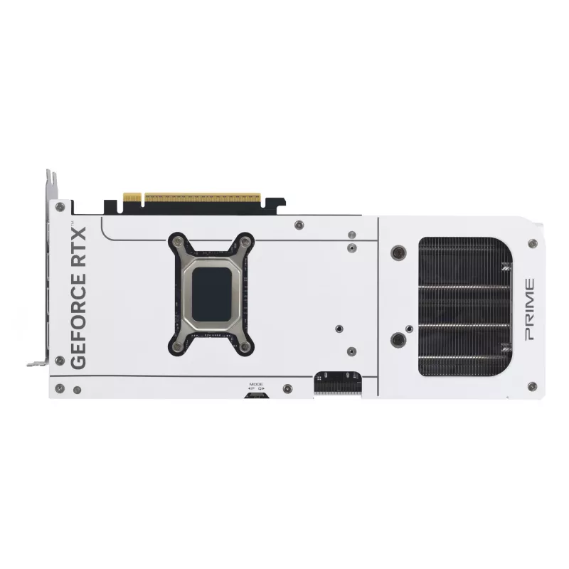 Videokaart ASUS GeForce RTX 5070 12 GB GDDR7, PCIe 5.0, 192-bit, valge, 3 ventilaatorit