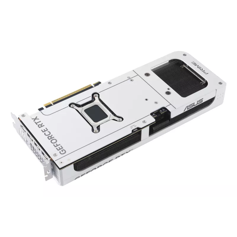 Videokaart ASUS GeForce RTX 5070 12 GB GDDR7, PCIe 5.0, 192-bit, valge, 3 ventilaatorit
