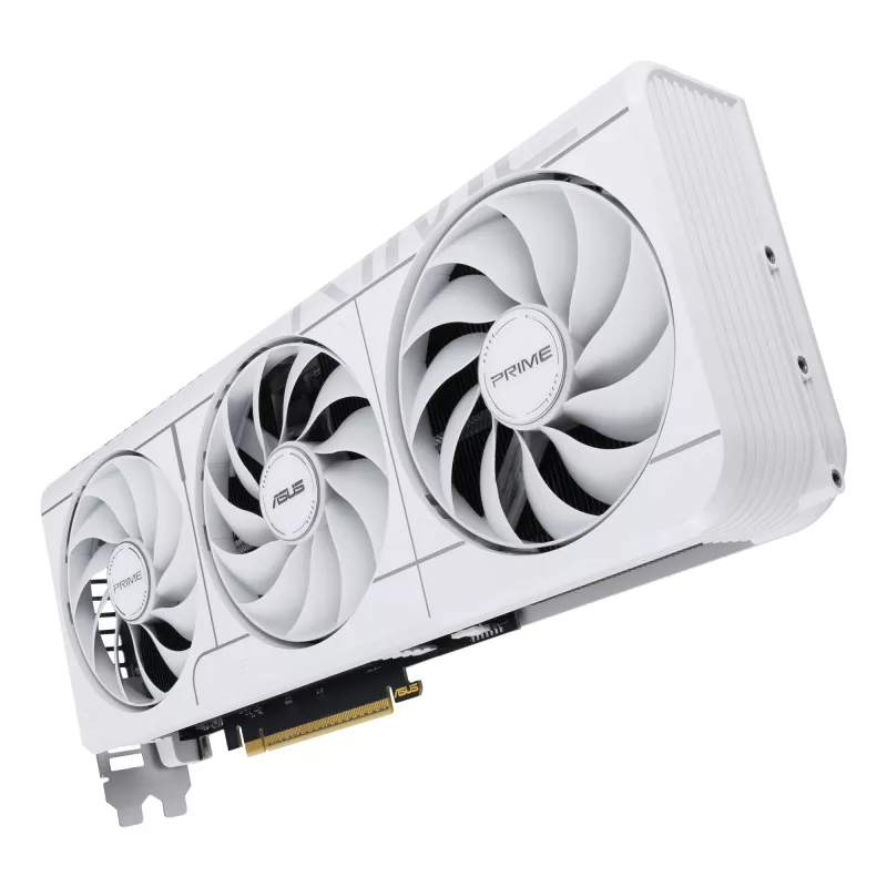 Videokaart ASUS GeForce RTX 5070 12 GB GDDR7, PCIe 5.0, 192-bit, valge, 3 ventilaatorit