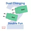 USB-C Charger 2-Pack 30W by club 3d — Dual 30W USB-C Power Adapters