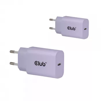 Toiteadapter club 3d USB-C laadija 30W 2-pack kompaktne telefonidele ja tahvelarvutitele