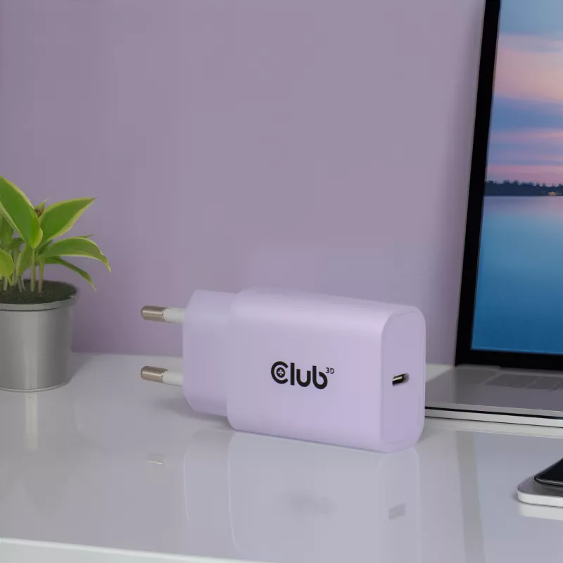 Toiteadapter club 3d USB-C laadija 30W 2-pack kompaktne telefonidele ja tahvelarvutitele