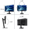 Philips 3000 seeria 24B2N3200J/00 arvutimonitor 60,5 cm (23,8 tolli) 1920 x 1080 pikslit Full HD LCD must