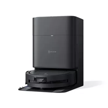 Robottolmuimeja Ecovacs Deebot T80 Omni — kotita 3 L tolm, 0,11 L vesi, 6400 mAh, 297 min tööaeg, must
