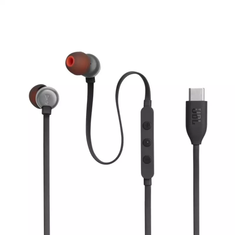 JBL Tune 310C Kõrvaklapid Juhtmega Kõrvasisesed Kõned/Muusika USB Type-C Must