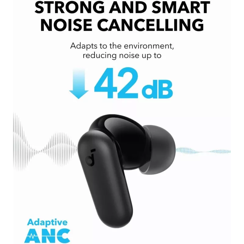 ANKER Kõrvaklapid - Soundcore P30i - Must