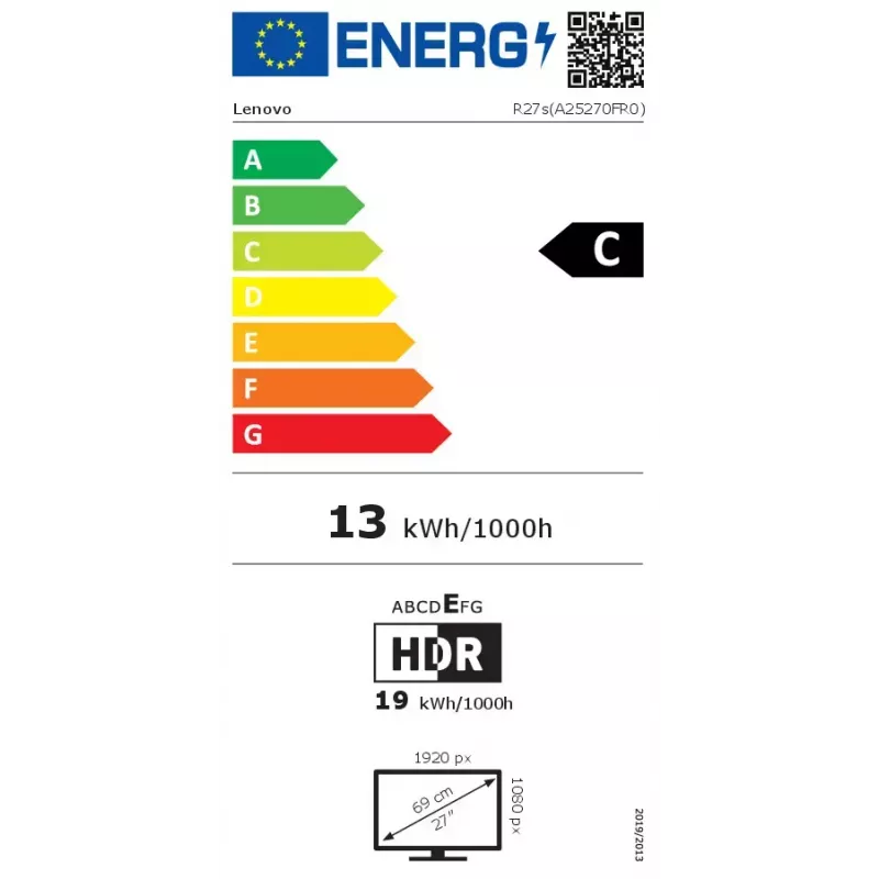 Lenovo Legion R27s arvutimonitor 68,6 cm (27 tolli) 1920 x 1080 pikslit Full HD LED must