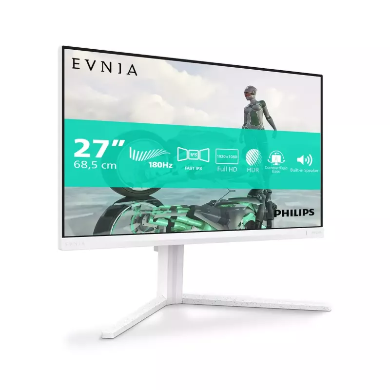 Philips Evnia 27M2N3201A/00 arvutimonitor 68,6 cm (27 tolli) 1920 x 1080 pikslit Full HD LCD Valge
