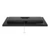 Lenovo ThinkVision P24Q-40 Monitor, 60,5 cm (23,8 tolli), 2560 x 1440 pikslit, Quad HD, LCD, 6 ms, Must
