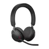 Jabra Evolve2 65 USB-C Must MS laadimisalus Stereo