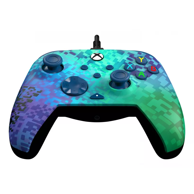 “PDP Rematch Advanced” Must, roheline USB mängupult Analoog / Digitaalne PC, Xbox One, Xbox Series S, Xbox Series X
