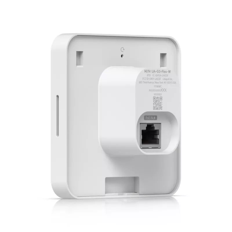 Ligipääsukontrolli lugeja Ubiquiti Reader Flex Basic valge kõlar võimsus 1W