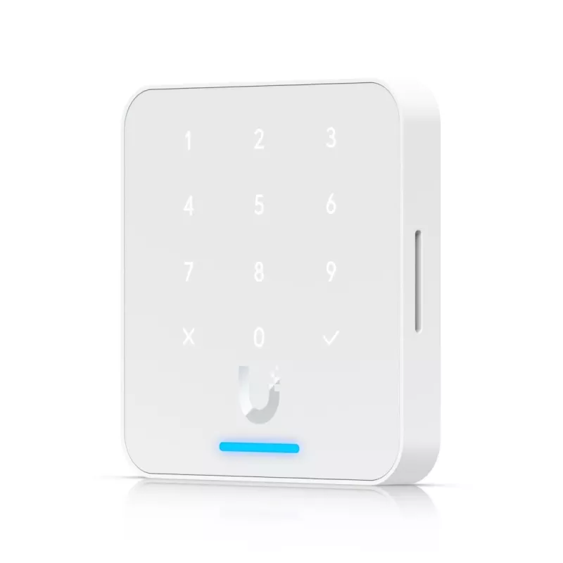 Ligipääsukontrolli lugeja Ubiquiti Reader Flex Basic valge kõlar võimsus 1W