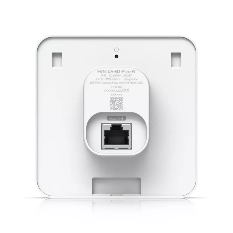 Ligipääsukontrolli lugeja Ubiquiti Reader Flex Basic valge kõlar võimsus 1W