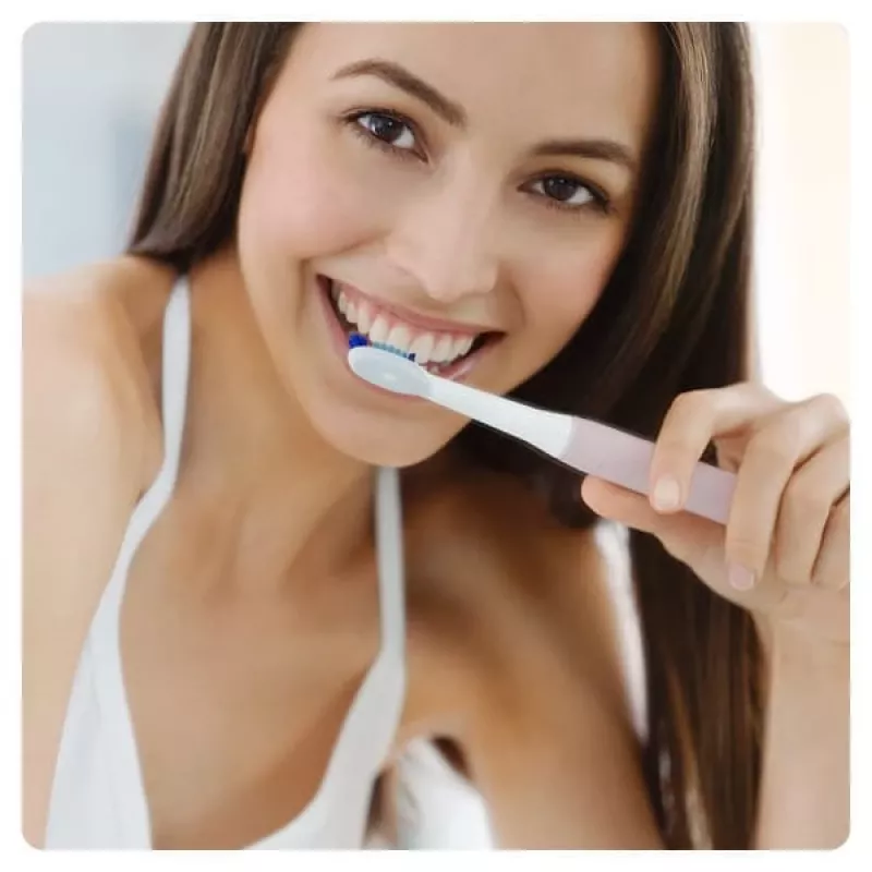 Oral-B Pulsonic õhuke Luxe 4000 Adult Sonic toothbrush Platinum