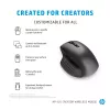 HP 930 Creator juhtmeta hiir, paremakäeline, Bluetooth, 3000 DPI, hõbedane