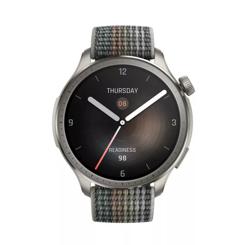 Amazfit Balance 3,81 cm (1,5 tolli) AMOLED 46 mm Digitaalne 480 x 480 pikslit Puuteekraan Hall Wi-Fi GPS (satelliit)