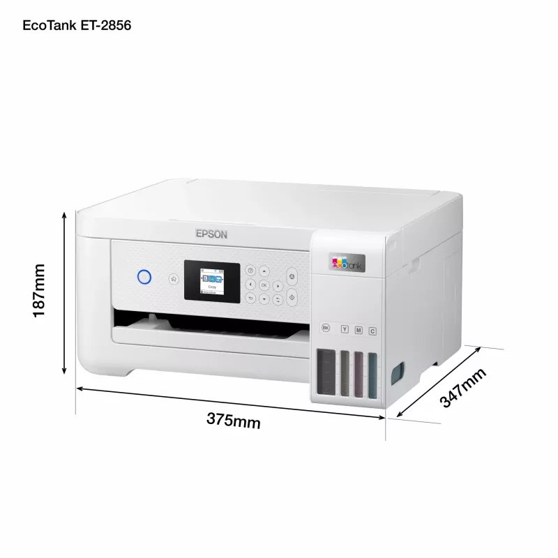 Epson EcoTank ET-2856 Inkjet A4 5760 x 1440 DPI 33 ppm Wi-Fi