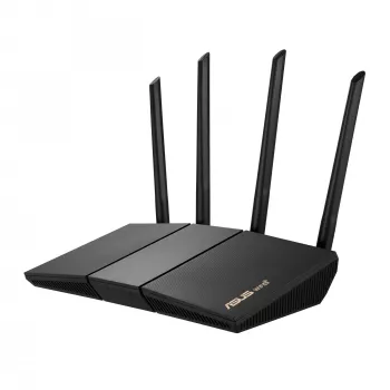 ASUS RT-AX57 traadita ruuter Gigabit Ethernet Kaheribaline (2,4 GHz / 5 GHz) Must