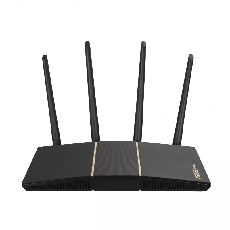 ASUS RT-AX57 traadita ruuter Gigabit Ethernet Kaheribaline (2,4 GHz / 5 GHz) Must